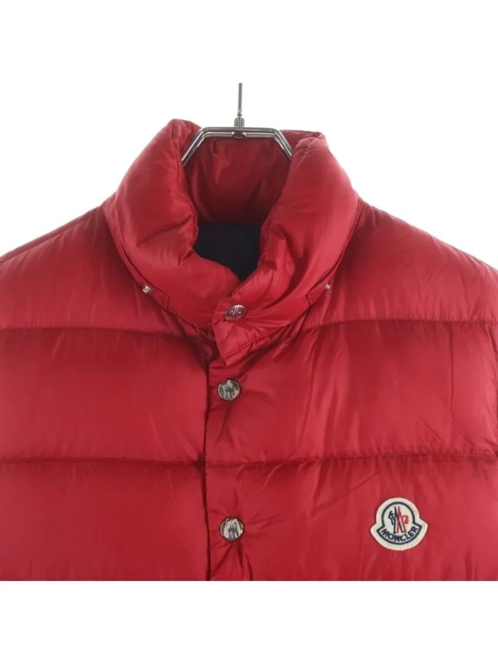 Moncler Billecart Nylon Down Vest 2 Red Blue